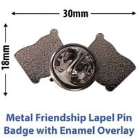 Scotland & China Pin Badge | Buy Scotland & China Pin Badge | NWFlags