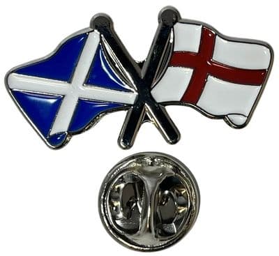 Scotland & England Pin Badge