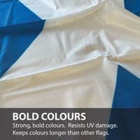 Scotland Flag 5ft x 3ft Knitted Heavy Polyester | NWFlags