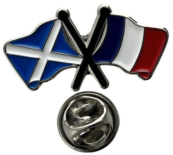 Scotland & France Pin Badge | Buy Scotland & France Pin Badge