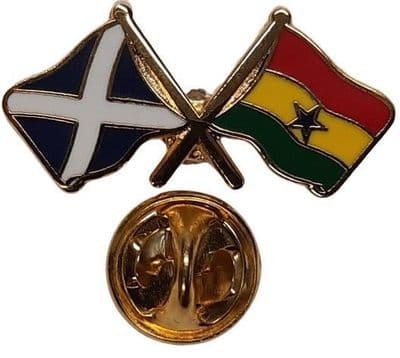 Scotland & Ghana Pin Badge