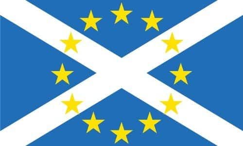 Scotland in Europe Flag | Buy Scotland in Europe Flag | NWFlags