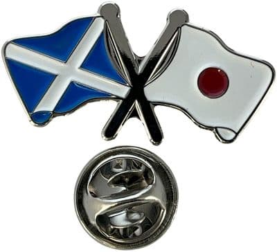 Scotland & Japan Pin Badge