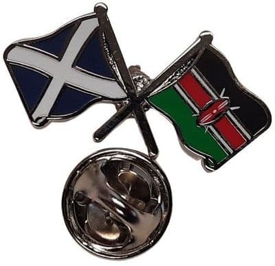 Scotland & Kenya Pin Badge