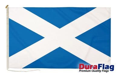 Scotland Light Blue Scotland Flag - 3ft x 2ft | Premium Quality DuraFlag Rope & Toggle