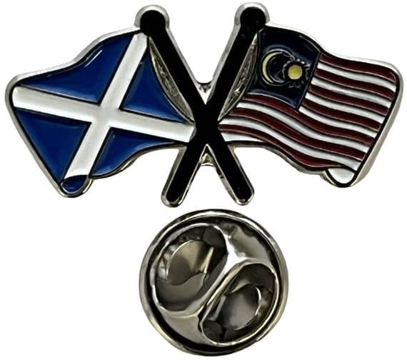 Scotland & Malaysia Pin Badge | Buy Scotland & Malaysia Pin Badge