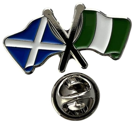 Scotland & Nigeria Pin Badge | Buy Scotland & Nigeria Pin Badge