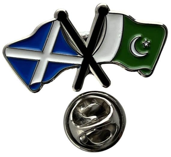 Scotland & Pakistan Pin Badge | Buy Scotland & Pakistan Pin Badge