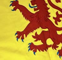 Scotland Lion Large Vintage Flag - 43in x 19in | NWFlags