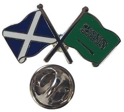 Scotland & Saudi Arabia Pin Badge