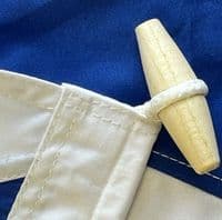 Scotland Sewn Flag with Rope & Toggle - 1.5ft x 1ft | NWFlags