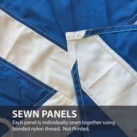 Scotland Sewn Flag with Rope & Toggle - 1.5ft x 1ft | NWFlags