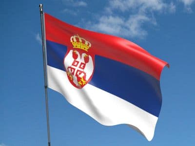 Serbia 5ft x 3ft Flag