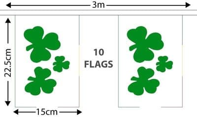 Shamrock Bunting 3m