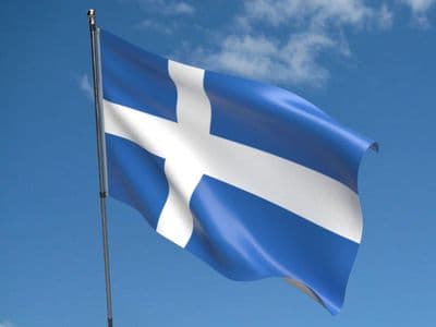 Shetland Flag 5ft x 3ft