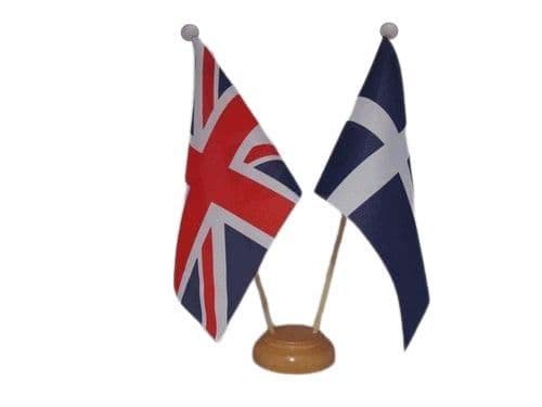 Buy Shetland Friendship Wooden Table Flag | NWFlags