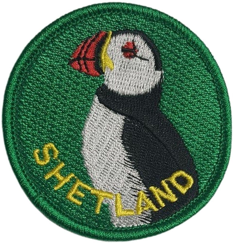 Shetland Puffin Round patch | Buy Shetland Puffin Round patch