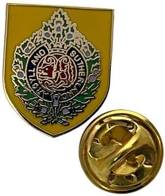 Shield Arg. & Suth. Highlanders Pin Badge