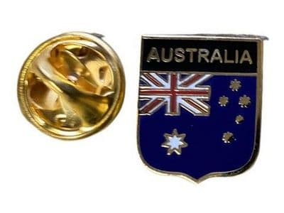Shield Australia Pin Badge