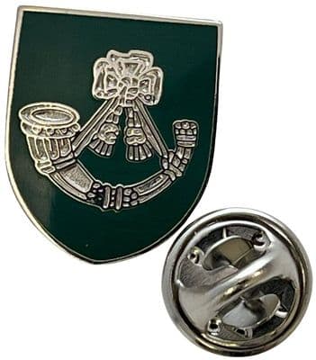 Shield Light Infantry Pin Badge