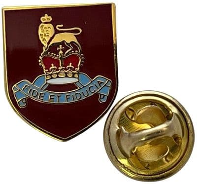 Shield Pay Corps Pin Badge