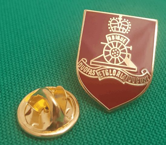 Shield Royal Artillery Badge