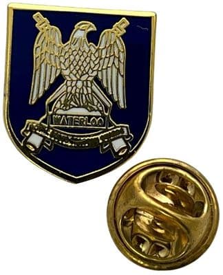 Shield Royal Scots Dragoon Guards Pin Badge