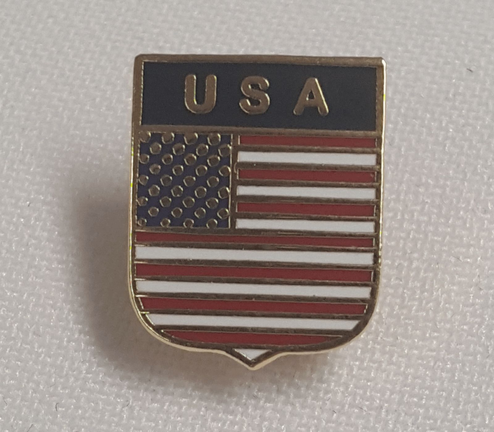 Shield USA Pin Badge | Buy Shield USA Pin Badge | NWFlags