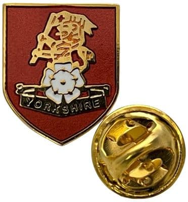 Shield Yorkshire Regiment Pin Badge