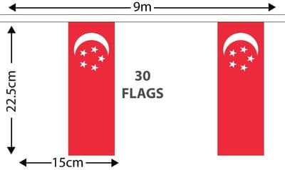 Singapore Bunting 9m