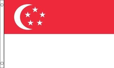 Singapore Flag VALUE 3ft x 2ft