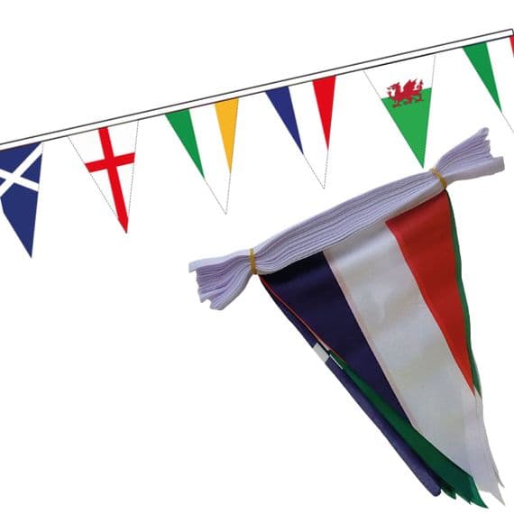 Six Nations Triangle Bunting | Buy Six Nations Triangle Bunting