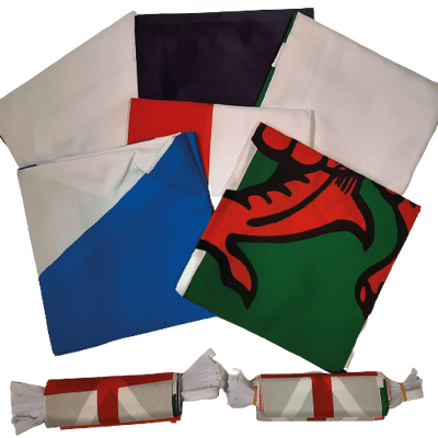 Six Nations Flag Bundle 5ft x 3ft + 2 x Bunting