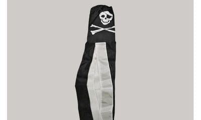 Skull and Crossbones 5ft Windsock