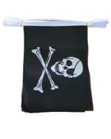 Skull & Crossbones Bunting | Buy Skull & Crossbones Bunting | NWFlags
