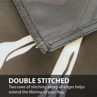 Skull and Crossbones 1.5ft x 1ft Knitted Heavy Polyester Flag | NWFlags