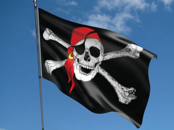 Skull & Scarf Pirate Flag | Buy Skull & Scarf Pirate Flag | NWFlags