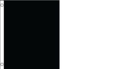 Sligo 5ft x 3ft Flag - Black and White