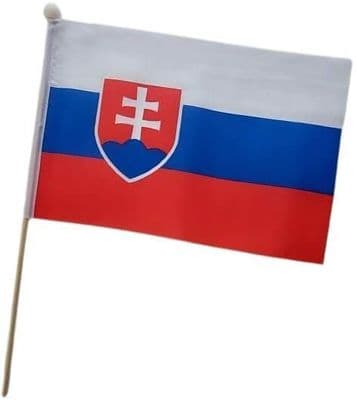 Slovakia Hand Flag