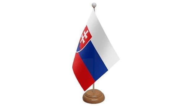 Slovakia Wooden Table Flag | Buy Slovakia Wooden Table Flag | NWFlags