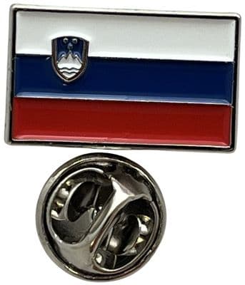 Slovenia Flag Pin Badge