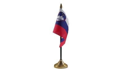 Slovenia Table Flag