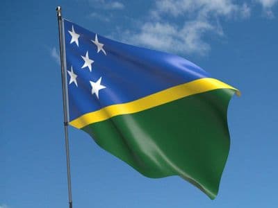 Solomon Islands 5ft x 3ft Flag