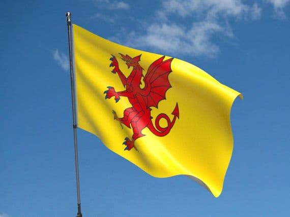 Somerset Official Flag July 2013 Flag | NWFlags