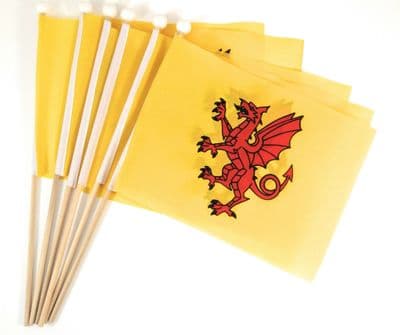 Somerset Hand Flag - 6 Pack