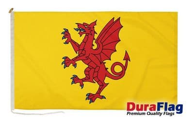 Somerset New Flag - 3ft x 2ft | Premium Quality DuraFlag Rope & Toggle