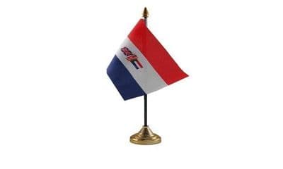 South Africa Old Table Flag