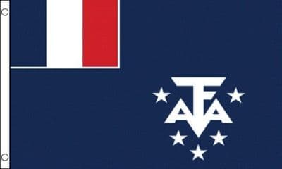Southern Antarctic Lands Flag - 5ft x 3ft | Standard Polyester