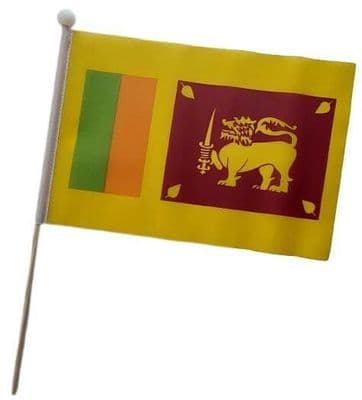 Sri Lanka Hand Flag
