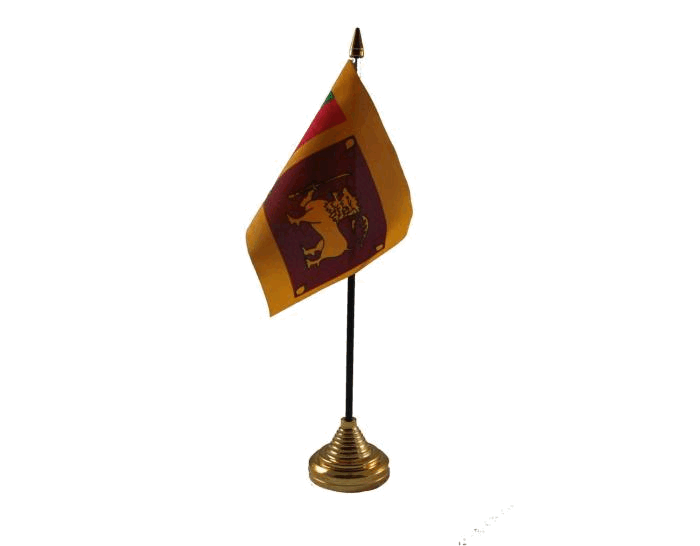 Sri Lanka Table Flag | Buy Sri Lanka Table Flag | NWFlags